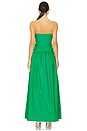 view 3 of 3 MAIORI 맥시원피스 in Apple Green