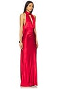 view 2 of 3 Tatum Halter Neck Maxi Dress in Grenadine