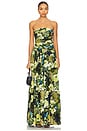 view 1 of 3 WEYES 스트랩리스 티어드 맥시 드레스 in Botanical Floral