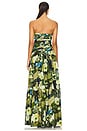 view 3 of 3 WEYES 스트랩리스 티어드 맥시 드레스 in Botanical Floral