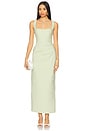 view 1 of 3 Lani Structured Midi Dress in Pistachio