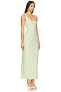 view 2 of 3 Lani Structured Midi Dress in Pistachio