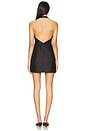 view 3 of 3 Otis Tailored Wrap Mini Dress in Black