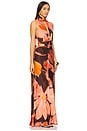 view 2 of 3 Emerson Halter Neck Maxi Dress in Palmero Floral