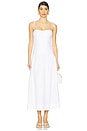 view 1 of 3 Blanc Gathered Bubble Midi Dress in Ivory