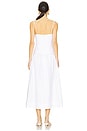view 3 of 3 Blanc Gathered Bubble Midi Dress in Ivory