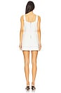 view 3 of 3 Hana Belted Mini Dress in Ivory