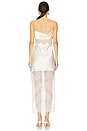 view 3 of 3 La Lune Cumulus Silk Lace Maxi Dress in Ivory
