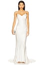 view 1 of 3 La Lune Low Back Maxi Dress in White