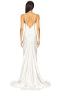 view 3 of 3 La Lune Low Back Maxi Dress in White