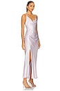 view 2 of 3 La Lune Cowl Neck Midi Dress in Lilac