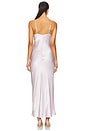 view 3 of 3 La Lune Cowl Neck Midi Dress in Lilac