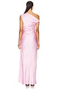 view 4 of 4 La Lune Gathered Maxi Dress in Peony