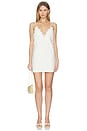 view 1 of 3 Toile Lace Mini Dress in Ivory