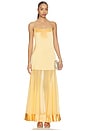 view 1 of 3 Moraya Dropped Waist Maxi Dress in Soleil