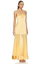 view 2 of 3 Moraya Dropped Waist Maxi Dress in Soleil