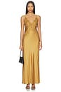 view 1 of 3 ROBE MAXI SIMONA in Medallion