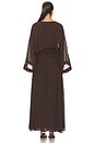 view 3 of 3 ROBE MAXI AMINA in Ristretto