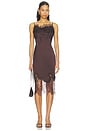 view 1 of 4 VESTIDO MIDI LUCIA  in Espresso