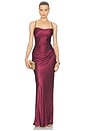 view 1 of 3 La Lune Lace Back Maxi Dress in Shiraz