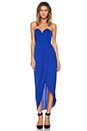view 1 of 3 ROBE MAXI in Cobalt