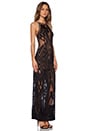 view 2 of 3 The Desired Backless Maxi Dress in Black
