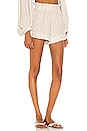view 2 of 5 Aimee Paperbag Shorts in Cream