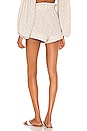 view 3 of 5 Aimee Paperbag Shorts in Cream
