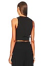 view 3 of 4 Sara Tailored Fitted Vest in Black