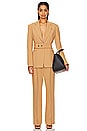 view 4 of 4 Irena Blazer With Belt in Wheat