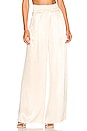 view 1 of 4 La Lune Tuxedo Trouser in Cream