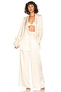 view 4 of 4 La Lune Tuxedo Trouser in Cream