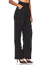 view 2 of 4 Sara Utility Relaxed Pant in Black
