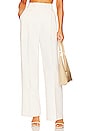 view 1 of 4 Irena Highwaisted Tailored Pant in Ivory