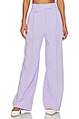view 1 of 4 Irena High Waisted Tailored Pant in Lavender