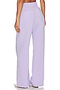 view 3 of 4 Irena High Waisted Tailored Pant in Lavender