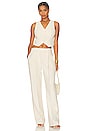 view 4 of 4 Irena Low Rise Slouch Pant in Rice