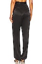 view 3 of 4 La Lune High Waisted Tailored Pant in Black