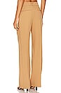 view 3 of 4 Irena Low Rise Slouch Pant in Wheat
