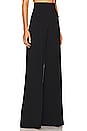 view 2 of 4 Amura High Waisted Wide Leg Pant in Black