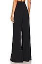 view 3 of 4 Amura High Waisted Wide Leg Pant in Black