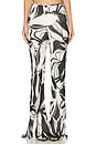 view 1 of 6 Imane Flared Pant in Cream & Black