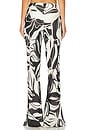 view 4 of 6 Imane Flared Pant in Cream & Black