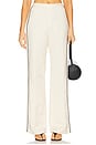 view 1 of 6 Billie Contrast Pant in Ecru