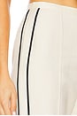 view 6 of 6 Billie Contrast Pant in Ecru