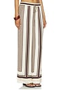 view 2 of 6 PANTALONES MERET in Bone,choc & Sand