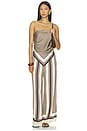 view 5 of 6 PANTALONES MERET in Bone,choc & Sand