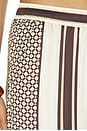view 6 of 6 PANTALONES MERET in Bone,choc & Sand
