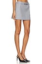 view 2 of 6 Asher Mini Skirt in Smoke Grey