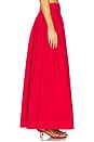 view 3 of 6 Campbell Gathered Maxi Skirt in Goji